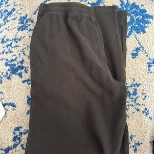 Brandy Melville Dark Gray Waffle Sweatpants